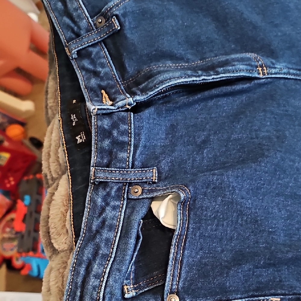 Women's Classic Blue Straight Leg Jeans
